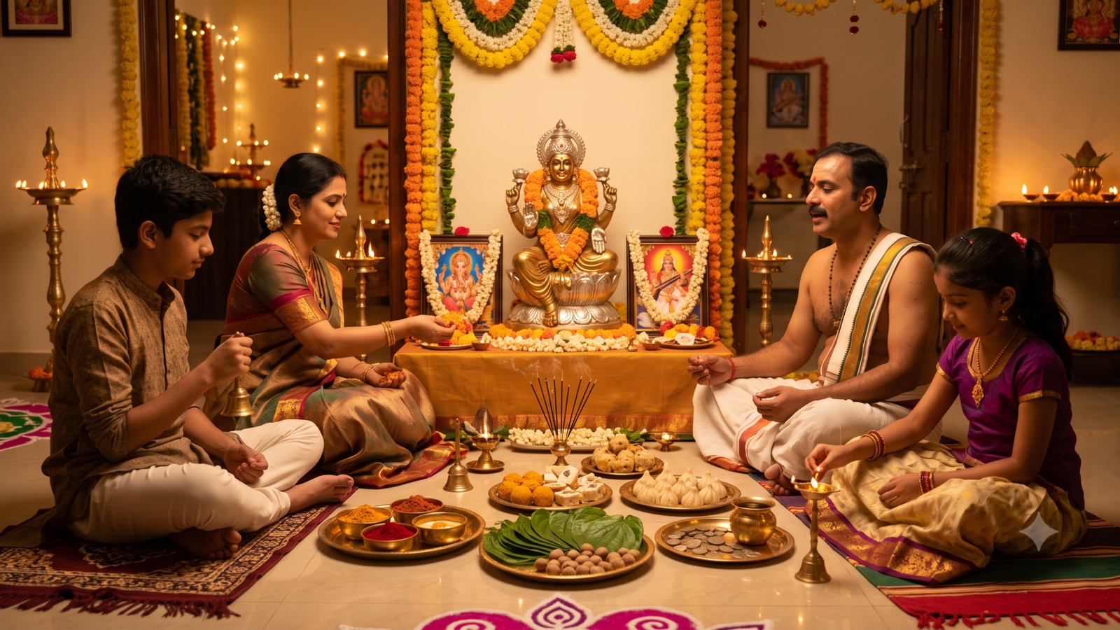 Sri Lakshmi Pooja (Diwali)