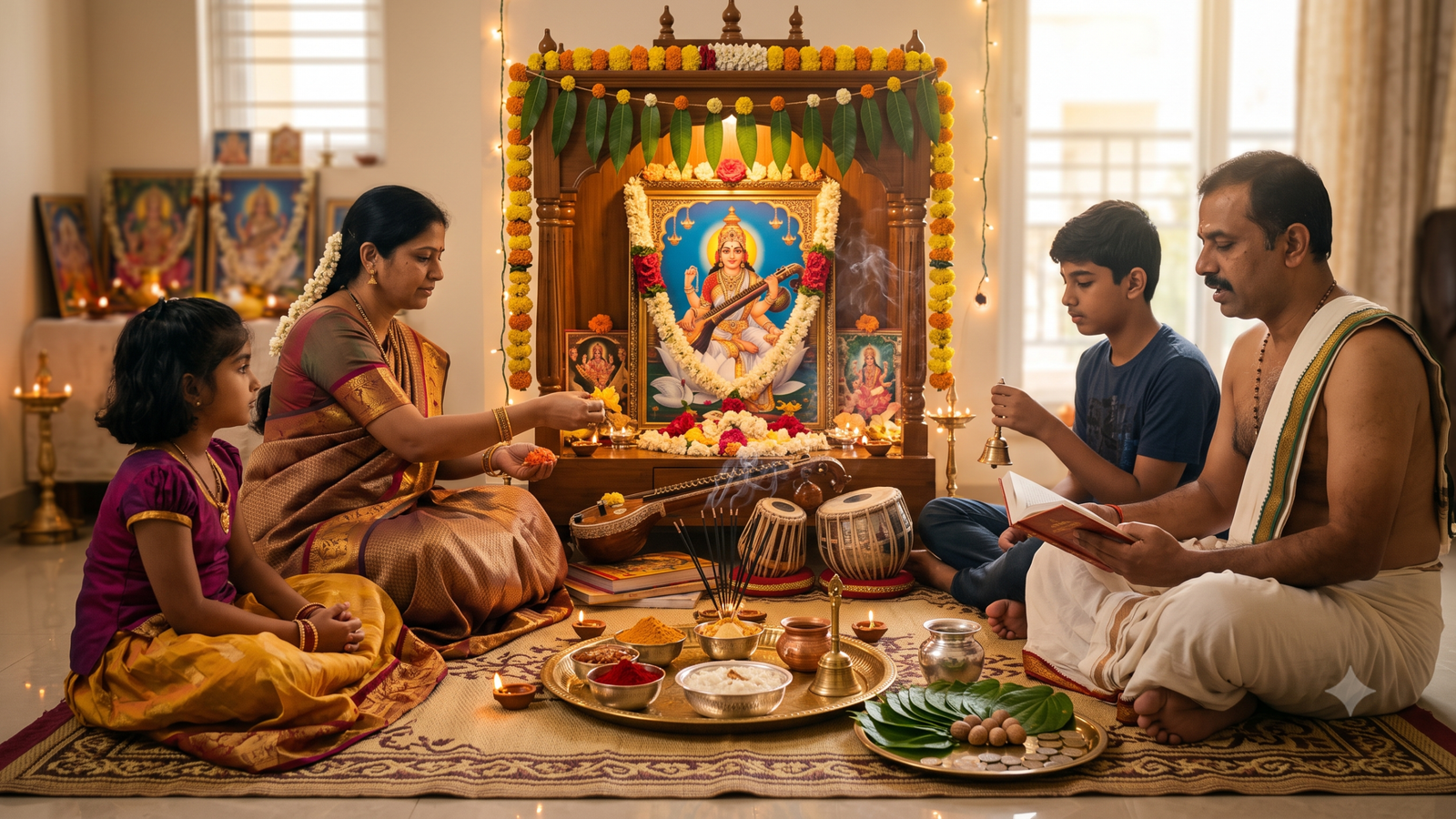 Sri Saraswathi Pooja
